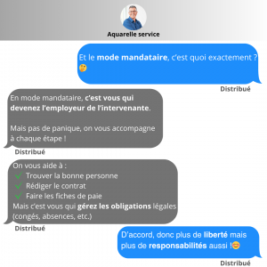 Mode mandataire