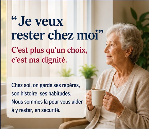 « Je veux rester chez moi  » ! Comprendre, agir et organiser le maintien à domicile.