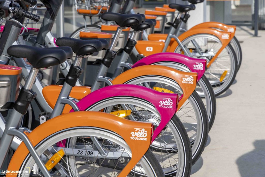 Une mobilité durable avec VélôToulouse à Blagnac